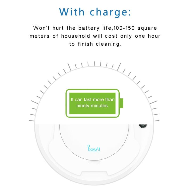 Smart Household Vacuum Cleaner - 1800pa Suction - Ca0380