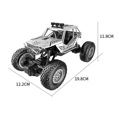 Medium Alloy Off-road Rc Car for Kids - Silver