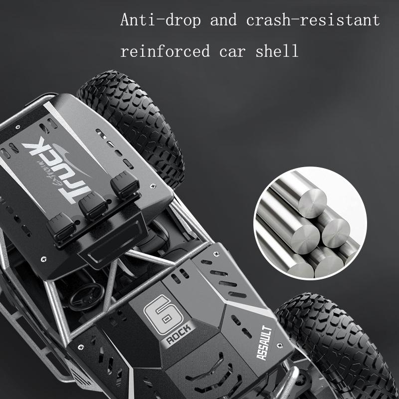 Medium Alloy Off-road Rc Car for Kids - Silver