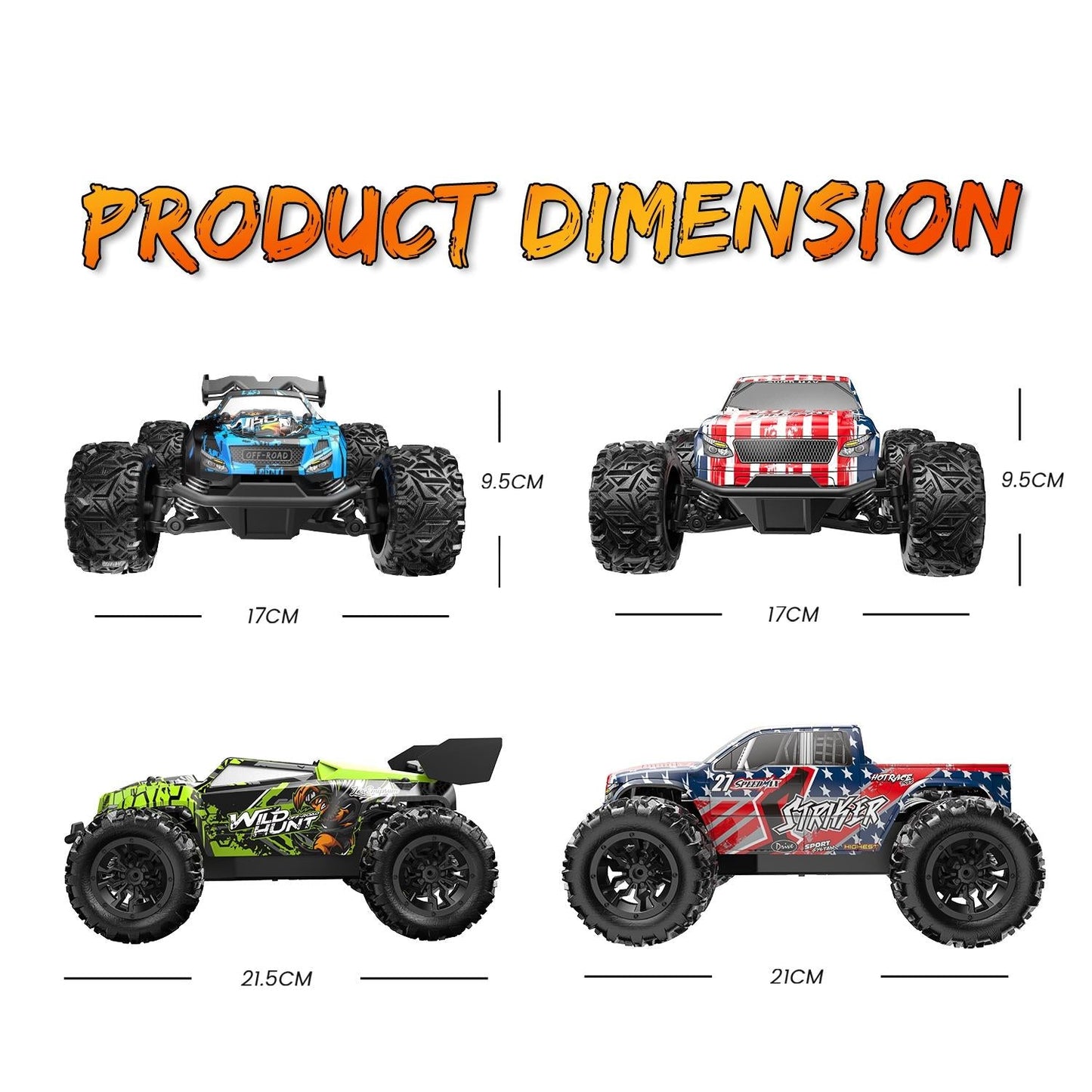 1 20 Full Scale 2.4g Rc Off-road Vehicle - Off-road Ready - Green