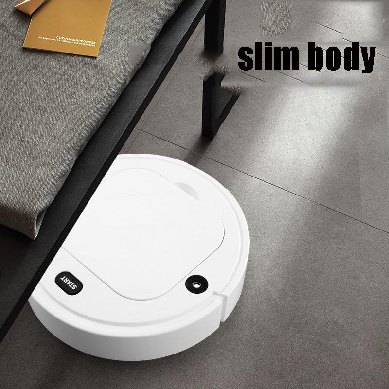 Smart Humidifying Sweeping Robot with Spray and Mop