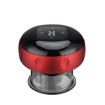 12-Speed Electric Cupping Massage Device Fast Charging - Blue