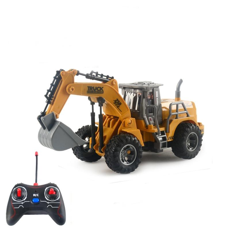 5-way Electric Engineering Vehicle Model with Wireless Remote Control - Excavator