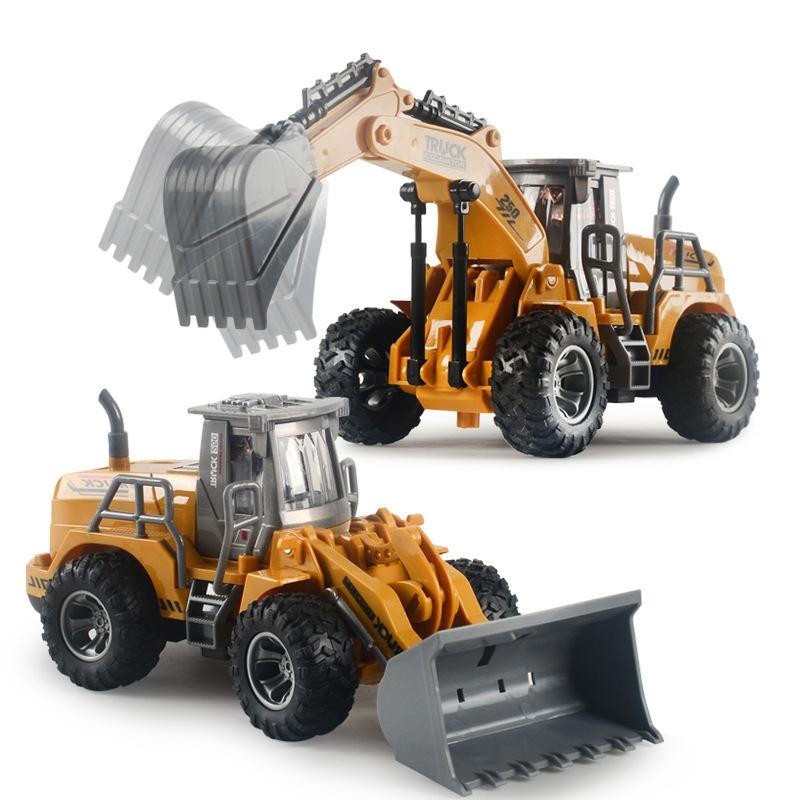 5-way Electric Engineering Vehicle Model with Wireless Remote Control - Excavator