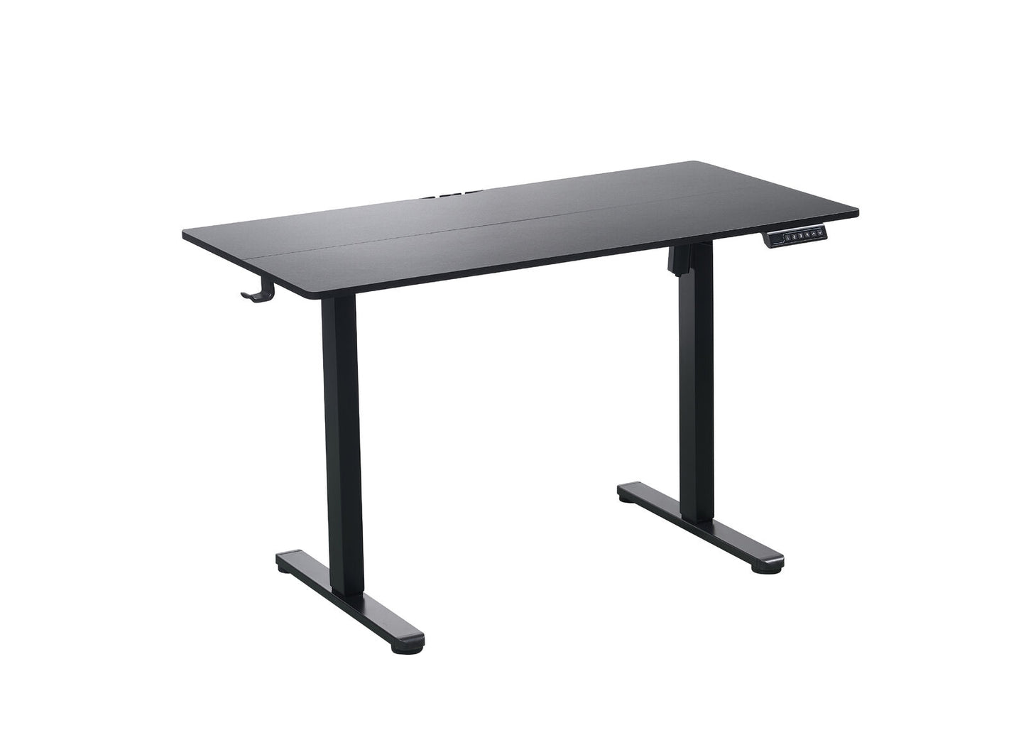 120 x 60cm Electric Standing Desk Height Adjustable Motorised Electric Sit Stand in Black