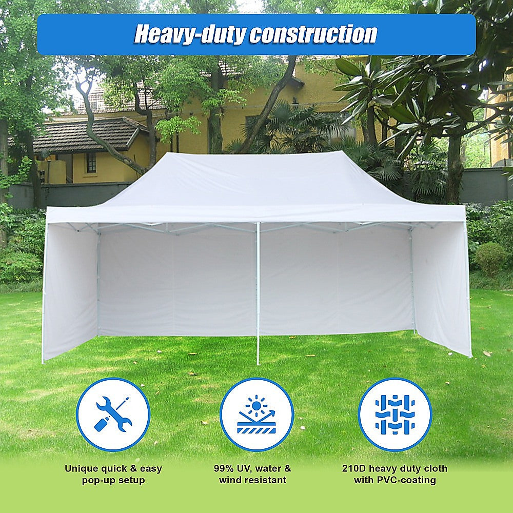 3x6m Popup Gazebo Party Tent Marquee