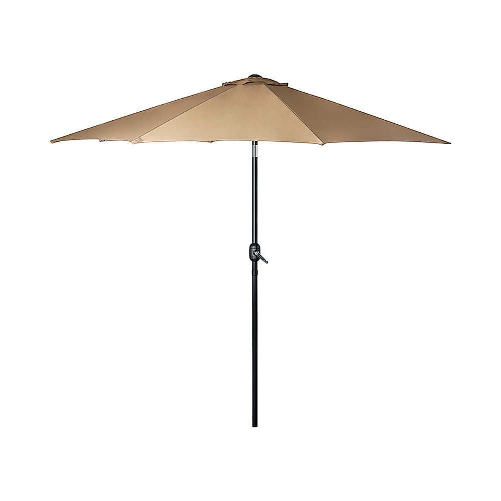 9FT Patio Umbrella Outdoor Garden Table Umbrella with 8 Sturdy Ribs