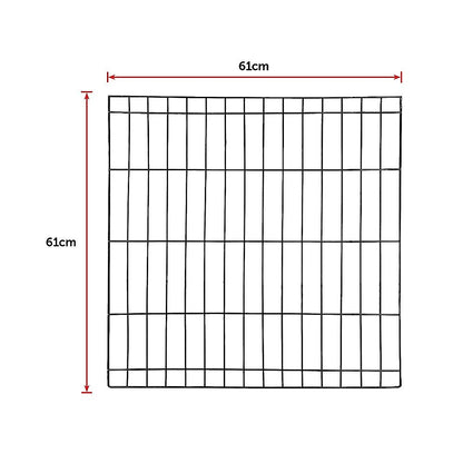 24" 8 Panel Pet Dog Playpen Puppy Exercise Cage Enclosure Fence Play Pen