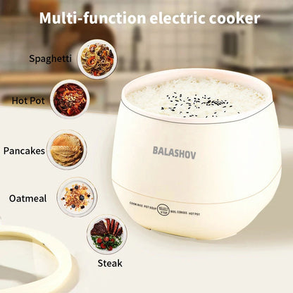 NNEOBA 1.8L Multifunctional Electric Mini Rice Cooker