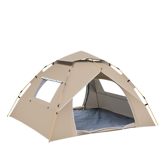 Single-story Tent with Two Doors and Two Windows - Small Size (200X150X125cm)