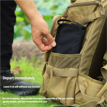 Outdoor Ultralight Folding Camping Chair - Dark Green