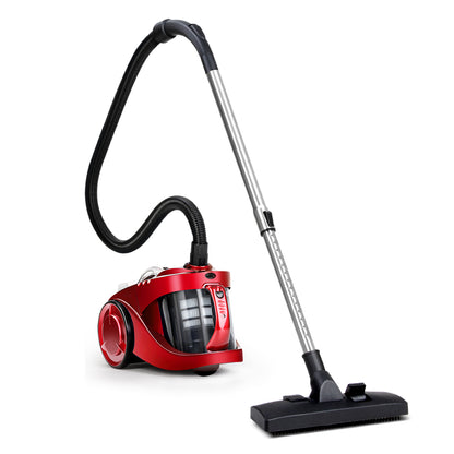 Devanti 2200W Bagless Vacuum Cleaner Red