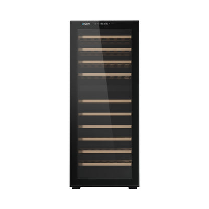 Devanti Wine Cooler Fridge Compressor Dual Zone 80 Bottles