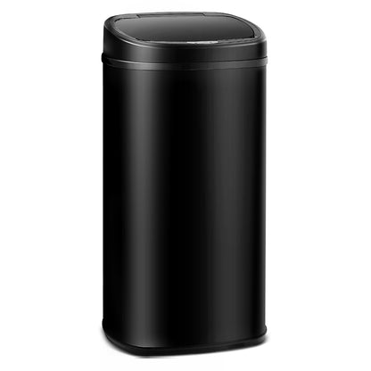 68L Motion Sensor Rubbish Bin - Black