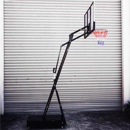 Dunk Master M024 Basketball System Portable Basketball Stand Ring Hoop Ironman